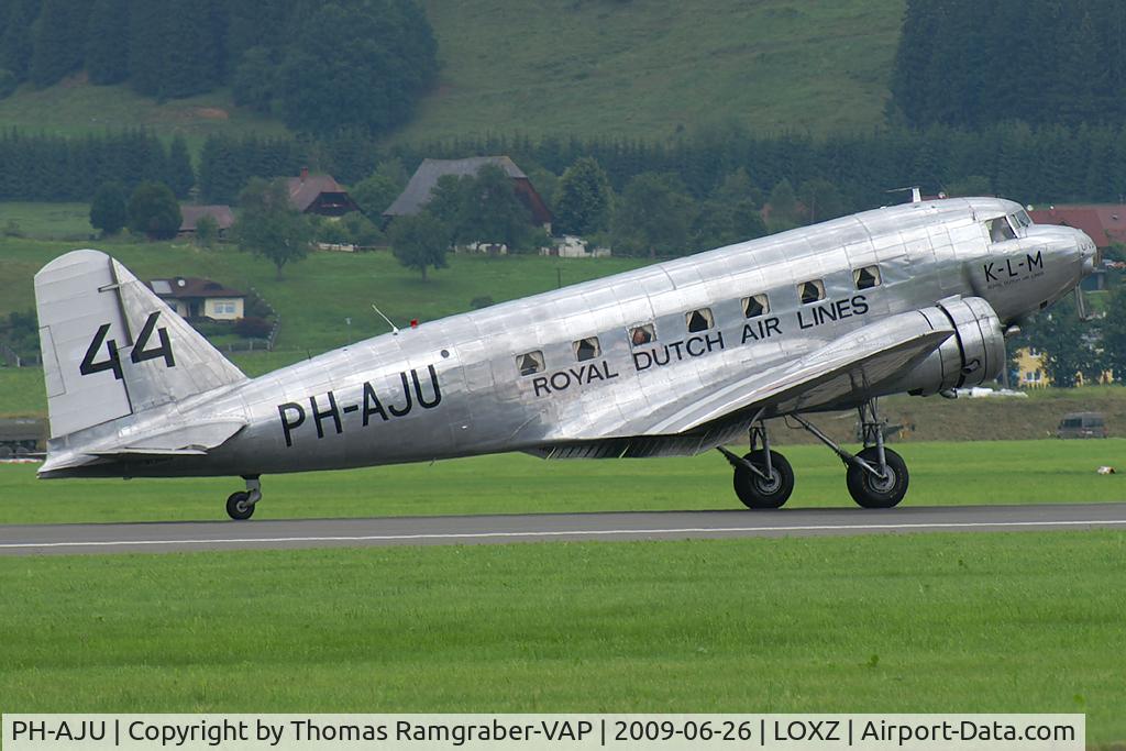 PH-AJU, 1934 Douglas DC-2-112 C/N 1286, KLM - Royal Dutch Airlines Douglas DC2