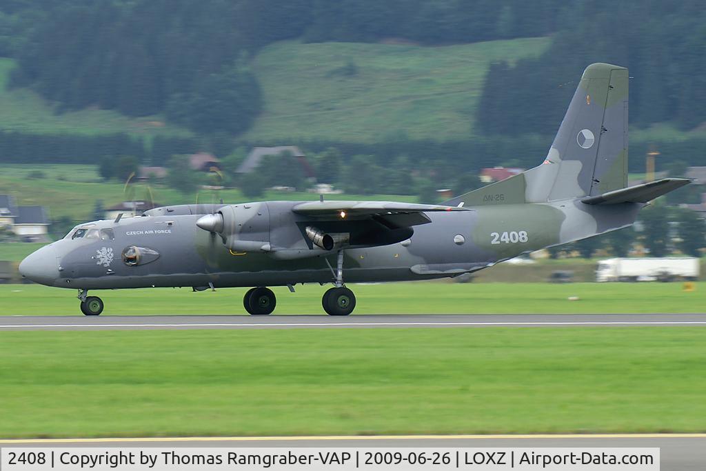 2408, Antonov An-26 C/N 12408, Czech Republic - Air Force Antonov 26