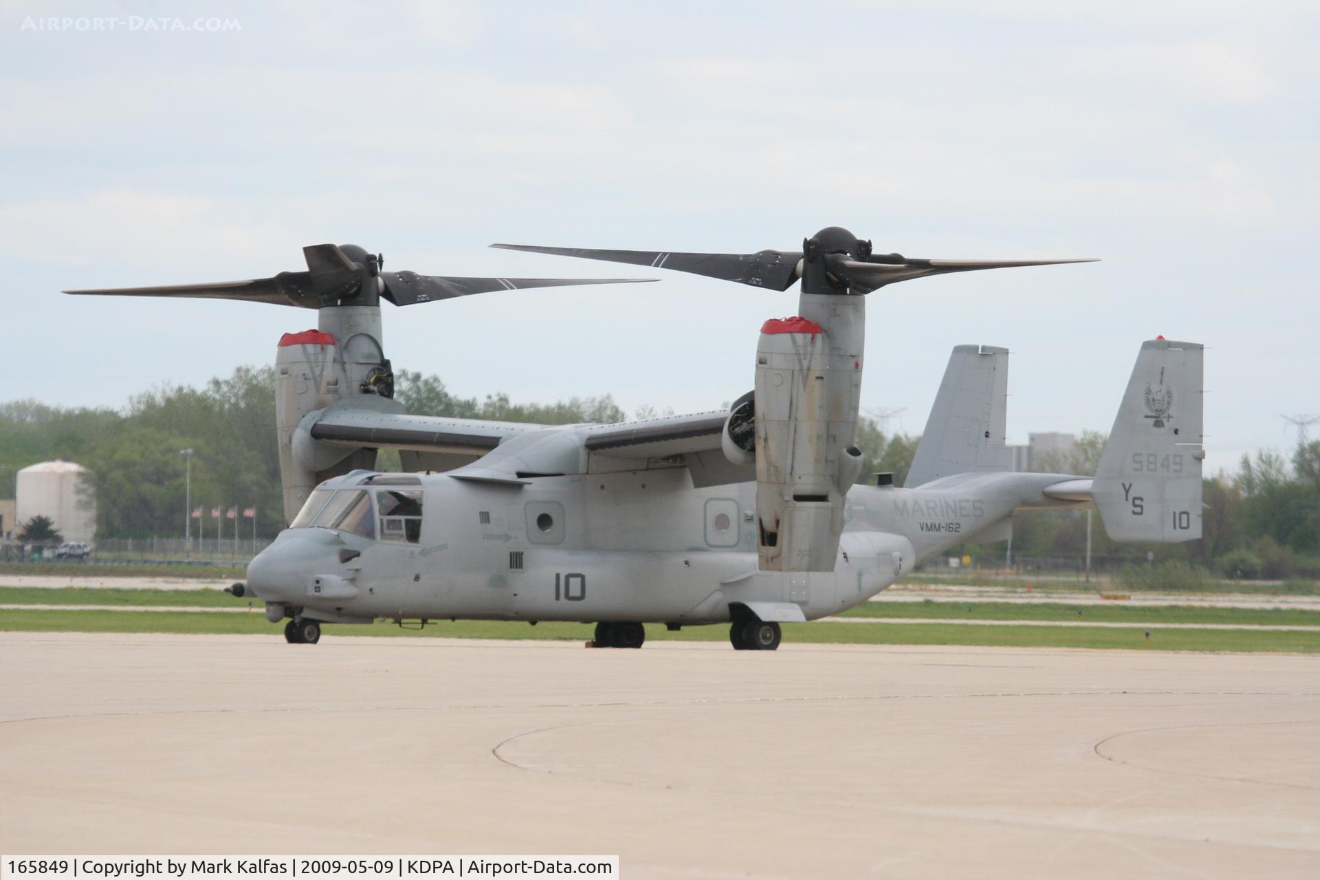 165849, Bell-Boeing MV-22B Osprey C/N D0035, MV-22, 165849/VMM-162 
