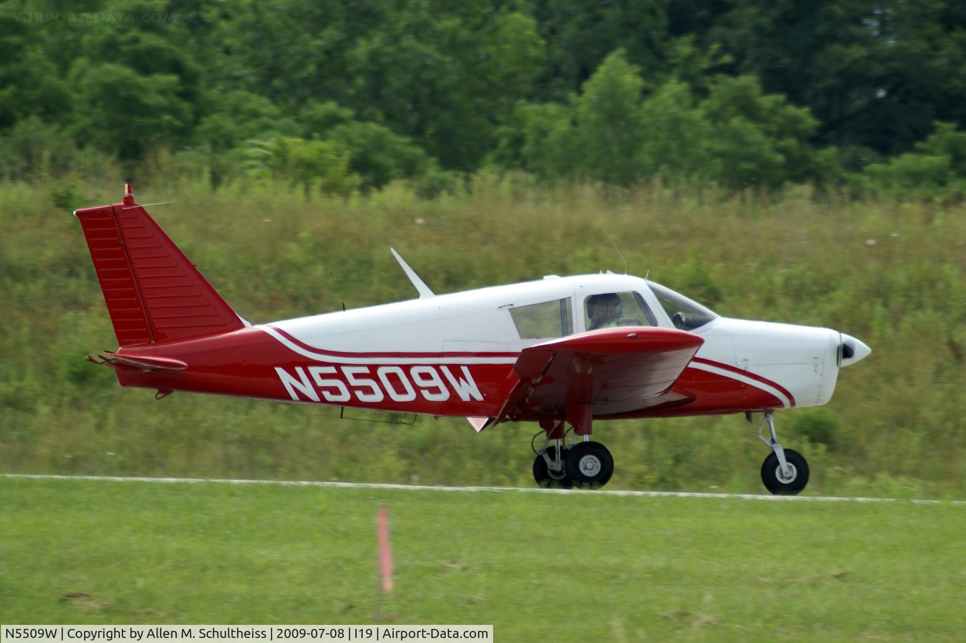 N5509W, 1962 Piper PA-28-160 Cherokee C/N 28-597, 1962 PA-28-160