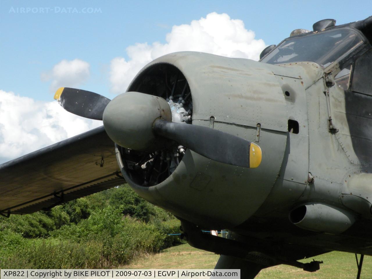 XP822, De Havilland Canada DHC-2 Beaver AL.1 C/N 1486, LOOKING WEATHER WORN AT THE AAC MUSEUM
