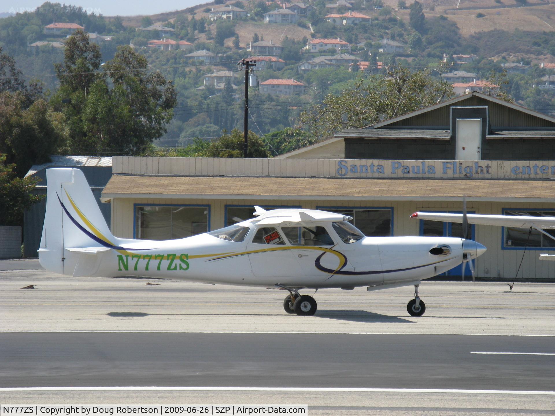 N777ZS, 2007 Hollmann Super Stallion C/N 030, 2007 Dierenfield Hollmann SUPER STALLION Walter M601D 724 shp turboprop, taxi to Rwy 22