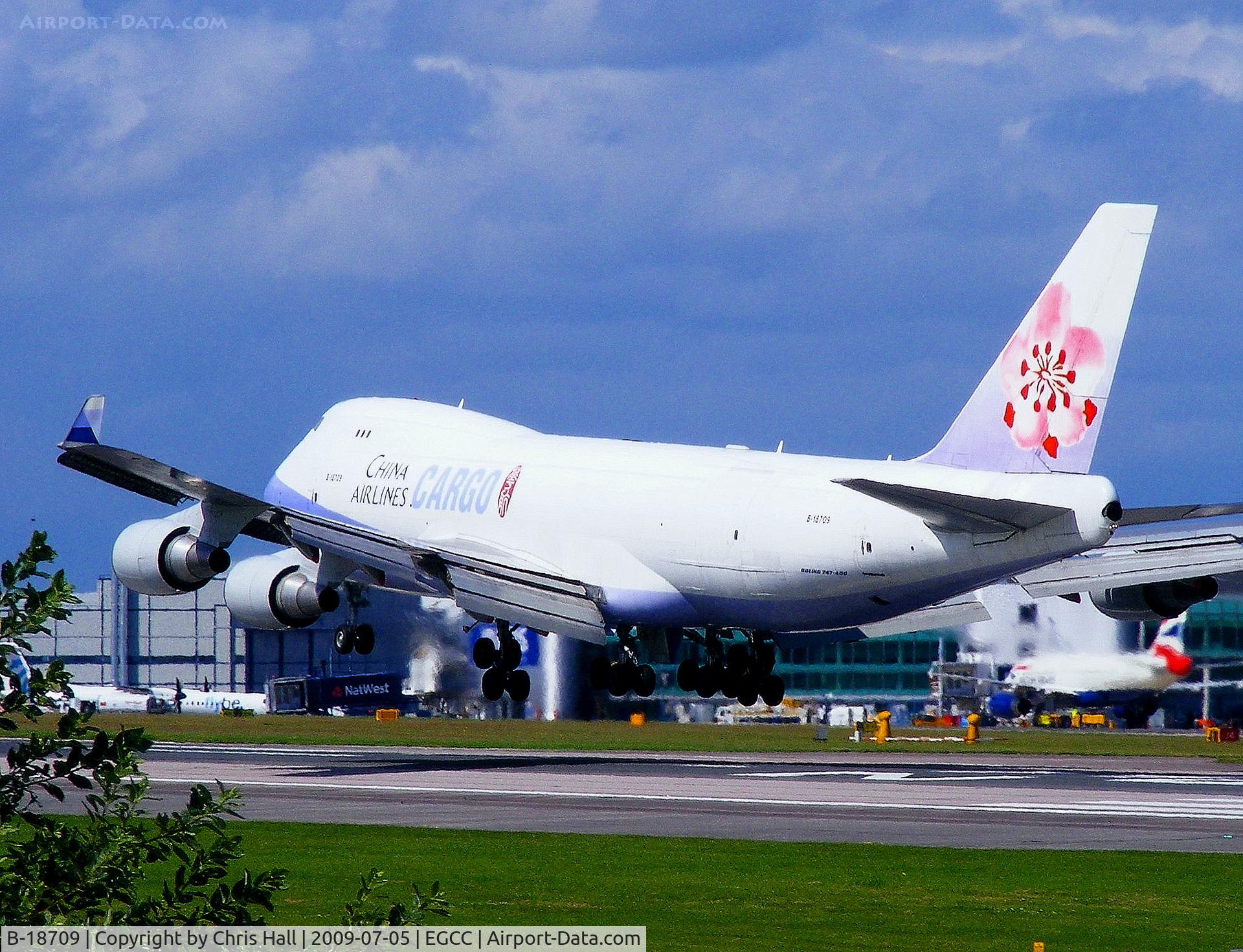 B-18709, 2002 Boeing 747-409F/SCD C/N 30766, China Airlines Cargo