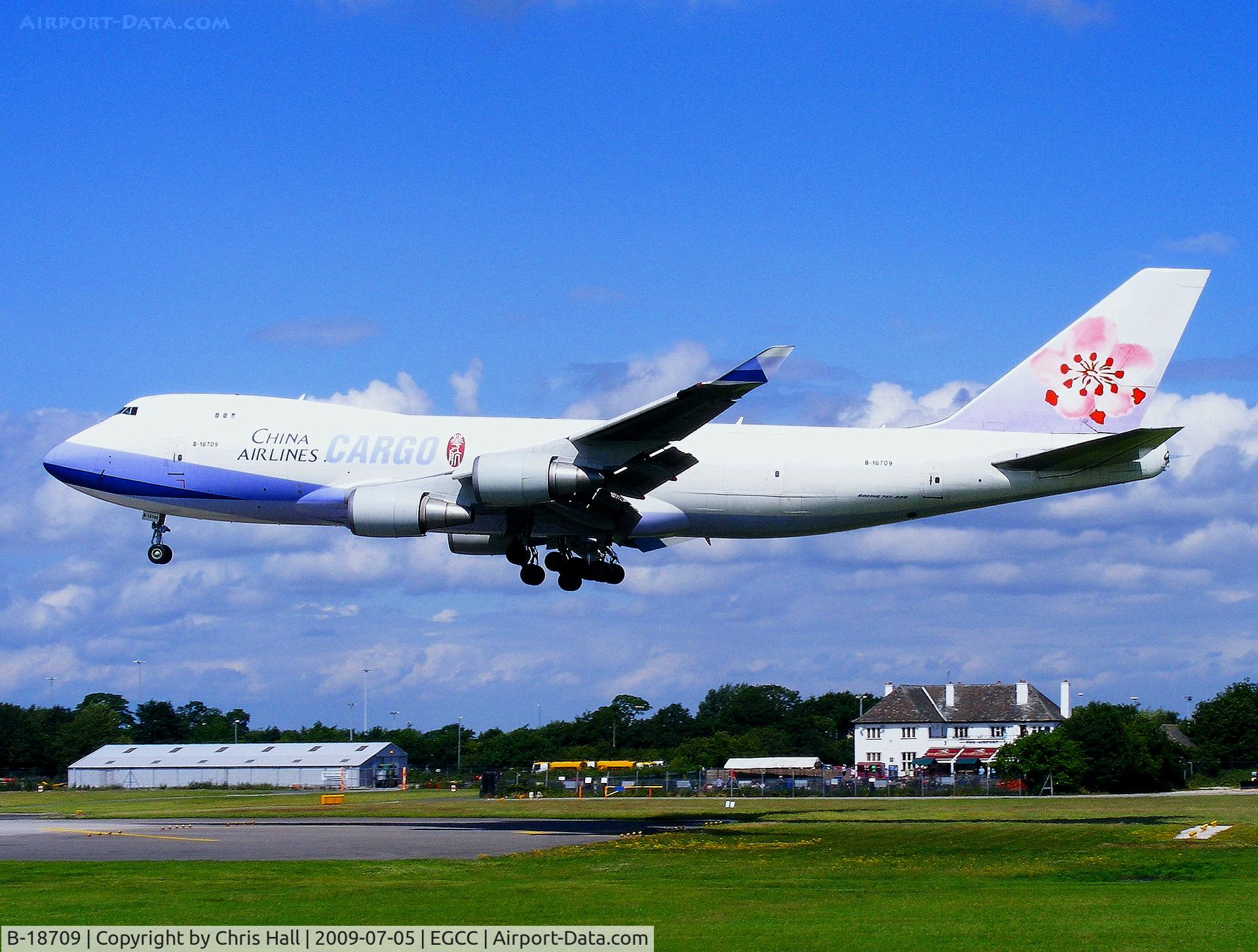 B-18709, 2002 Boeing 747-409F/SCD C/N 30766, China Airlines Cargo
