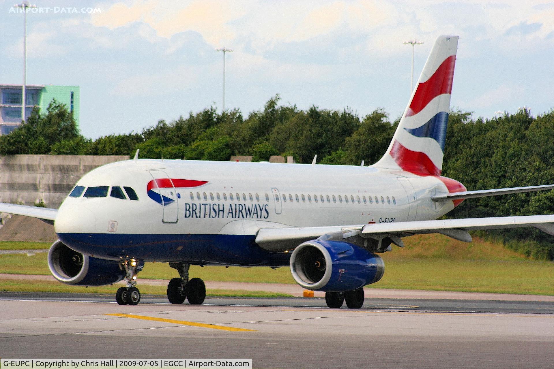 G-EUPC, 1999 Airbus A319-131 C/N 1118, British Airways