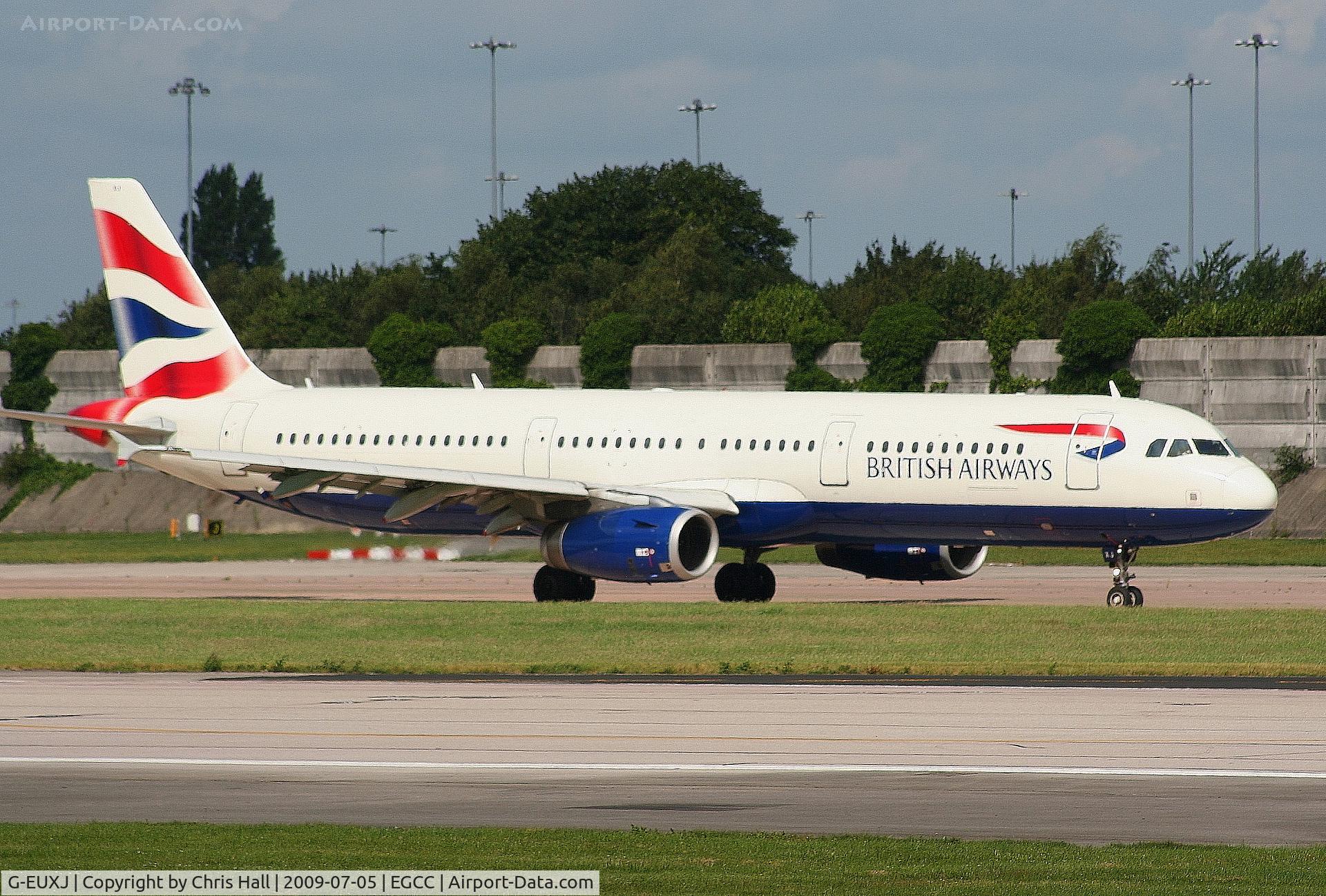 G-EUXJ, 2007 Airbus A321-231 C/N 3081, British Airways