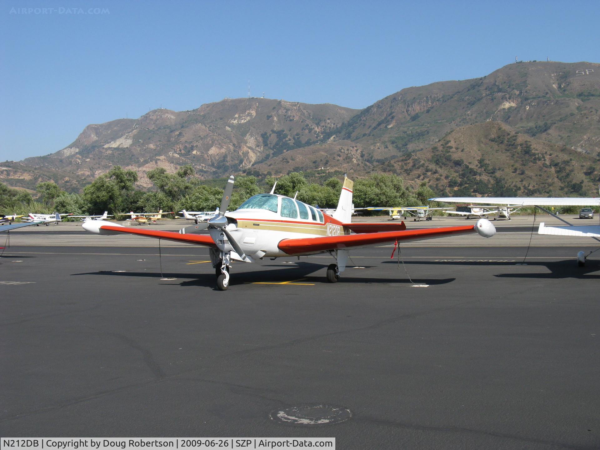 N212DB, 1973 Beech A36 Bonanza 36 C/N E-407, 1973 Beech A36 BONANZA, Continental IO-520-B 285 Hp
