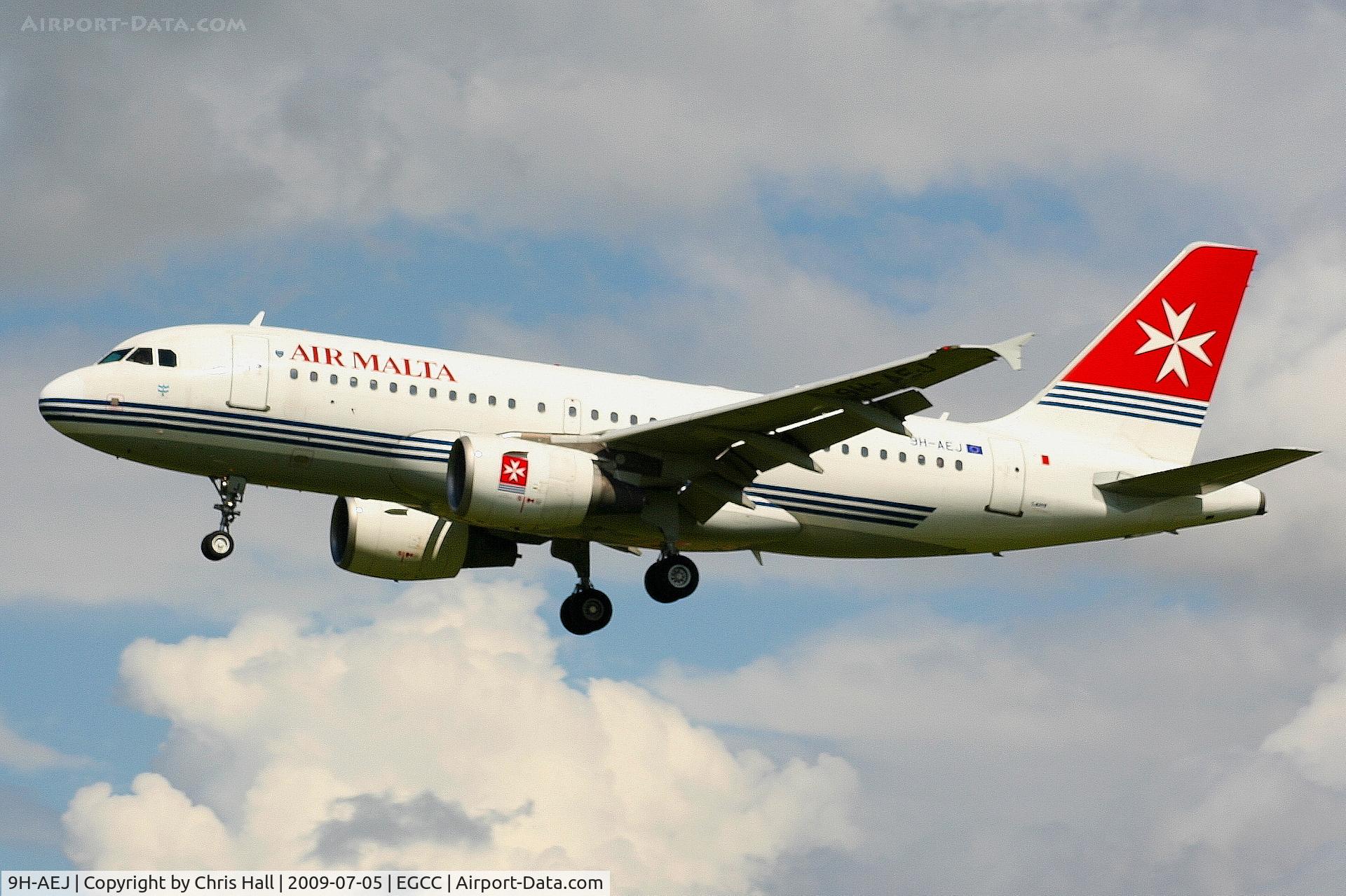 9H-AEJ, 2004 Airbus A319-112 C/N 2186, Air Malta