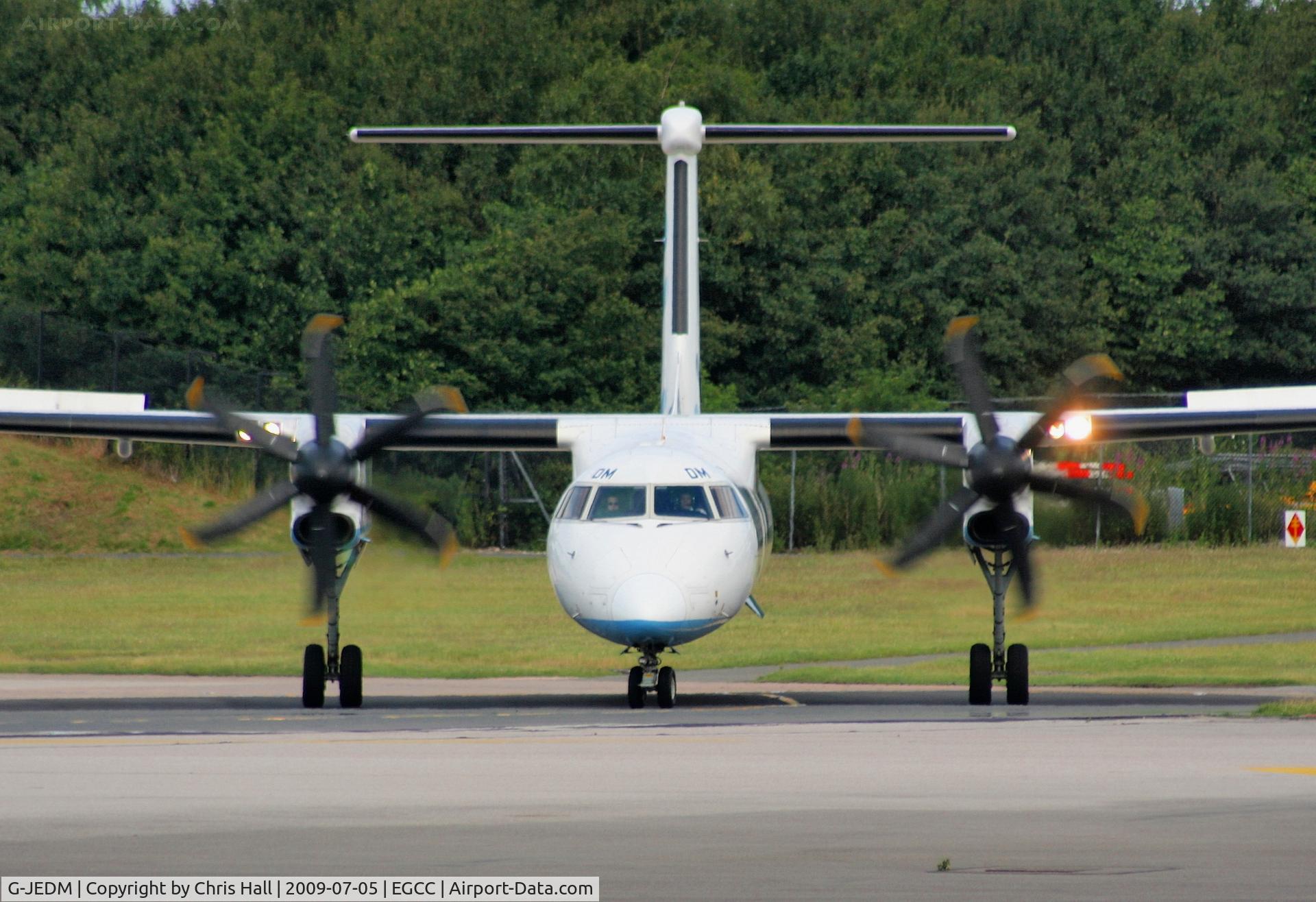 G-JEDM, 2003 De Havilland Canada DHC-8-402Q Dash 8 C/N 4077, flybe