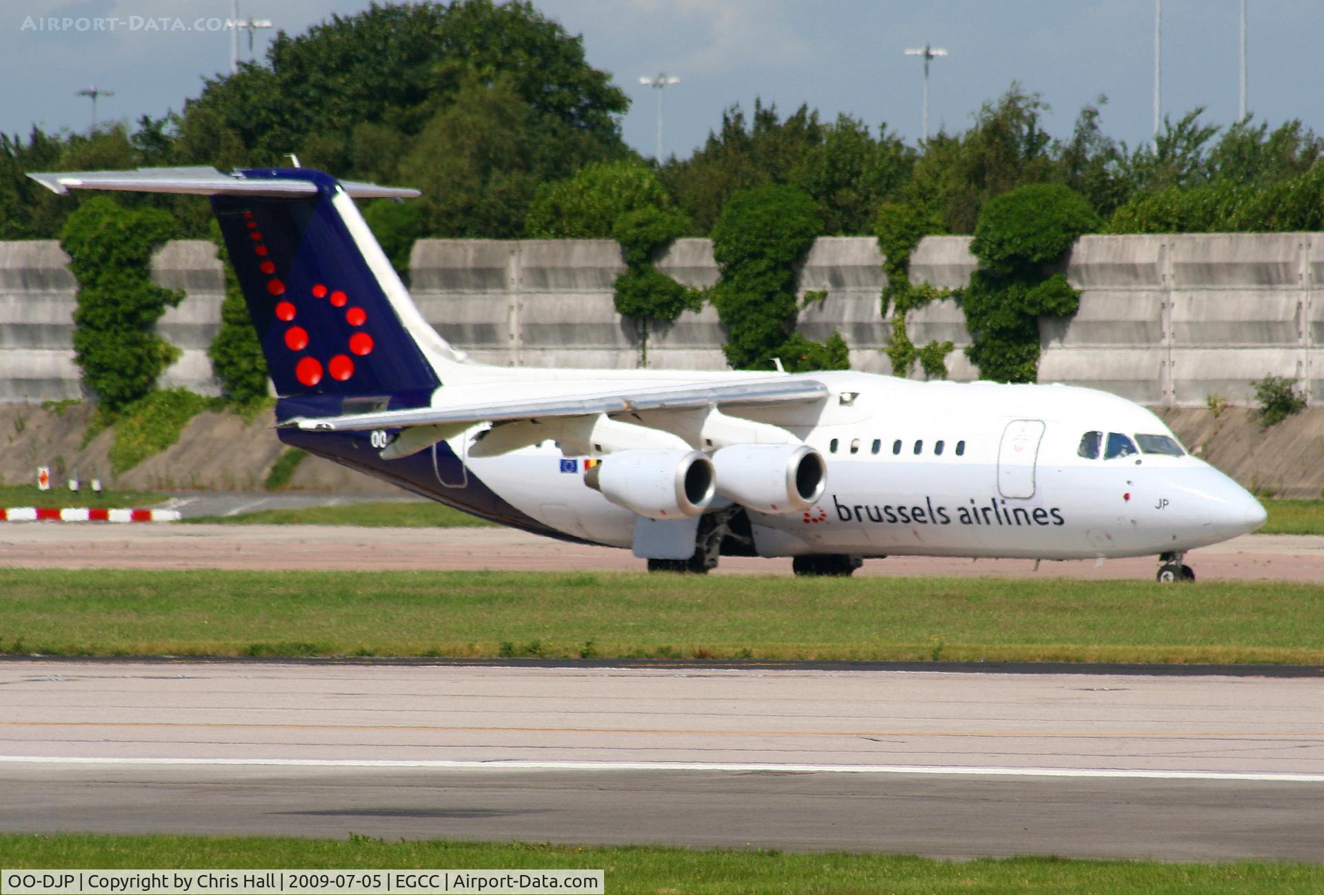 OO-DJP, 1996 British Aerospace Avro 146-RJ85 C/N E.2287, Brussels Airlines