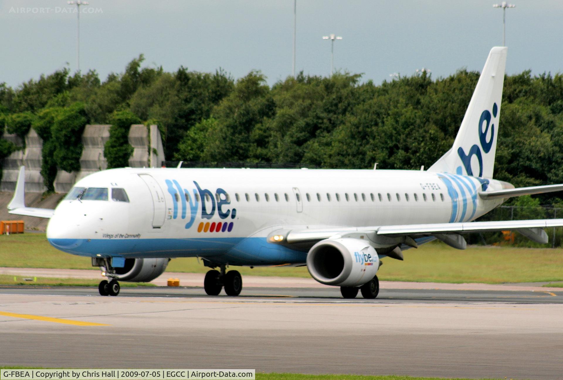 G-FBEA, 2006 Embraer 195LR (ERJ-190-200LR) C/N 19000029, flybe