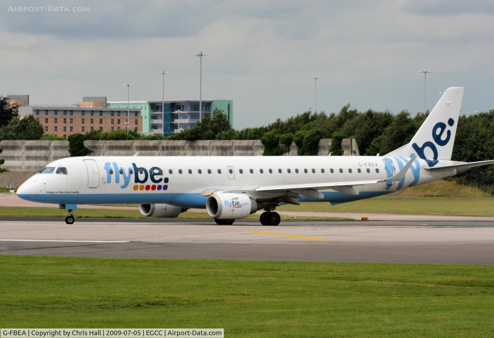 G-FBEA, 2006 Embraer 195LR (ERJ-190-200LR) C/N 19000029, flybe