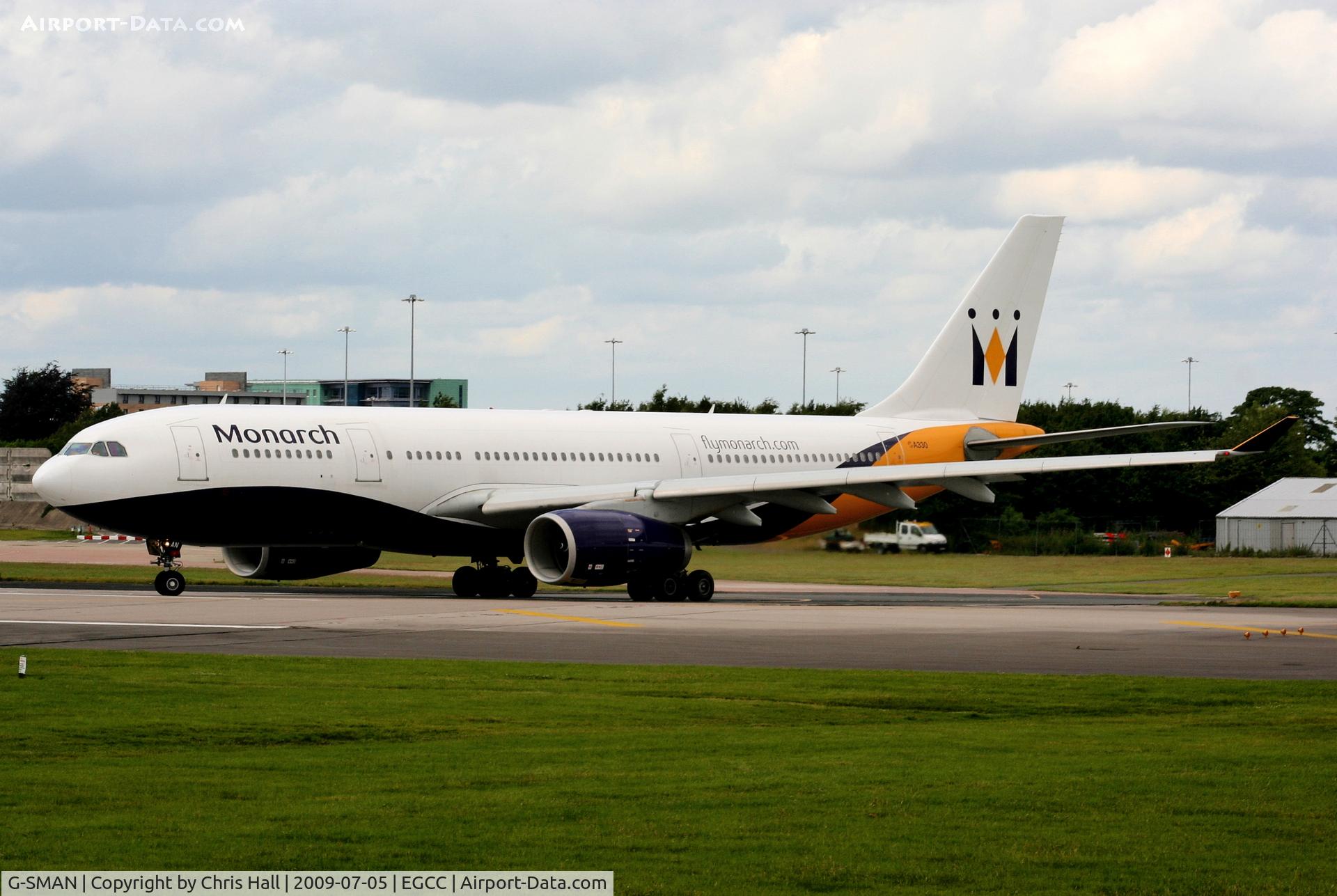 G-SMAN, 1999 Airbus A330-243 C/N 261, Monarch