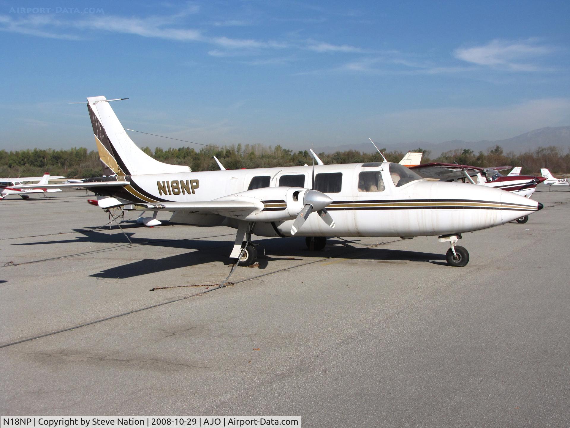 N18NP, 1975 Smith Aerostar 601P C/N 61P-0237-036, 1975 Smith AEROSTAR 601P @ Corona Airport, CA