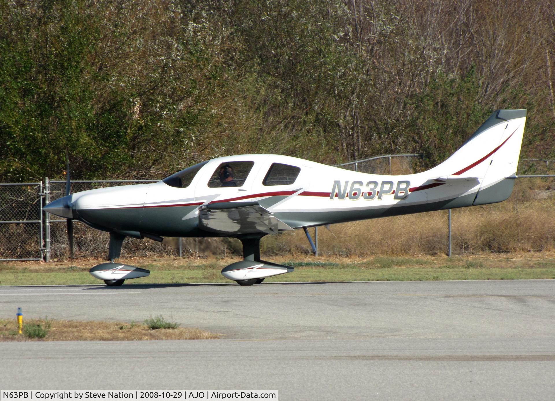 N63PB, 2007 Lancair ES C/N ES-178, 2007 Bricker Paul LANCAIR INTL ES holding for T/O @ Corona Airport, CA
