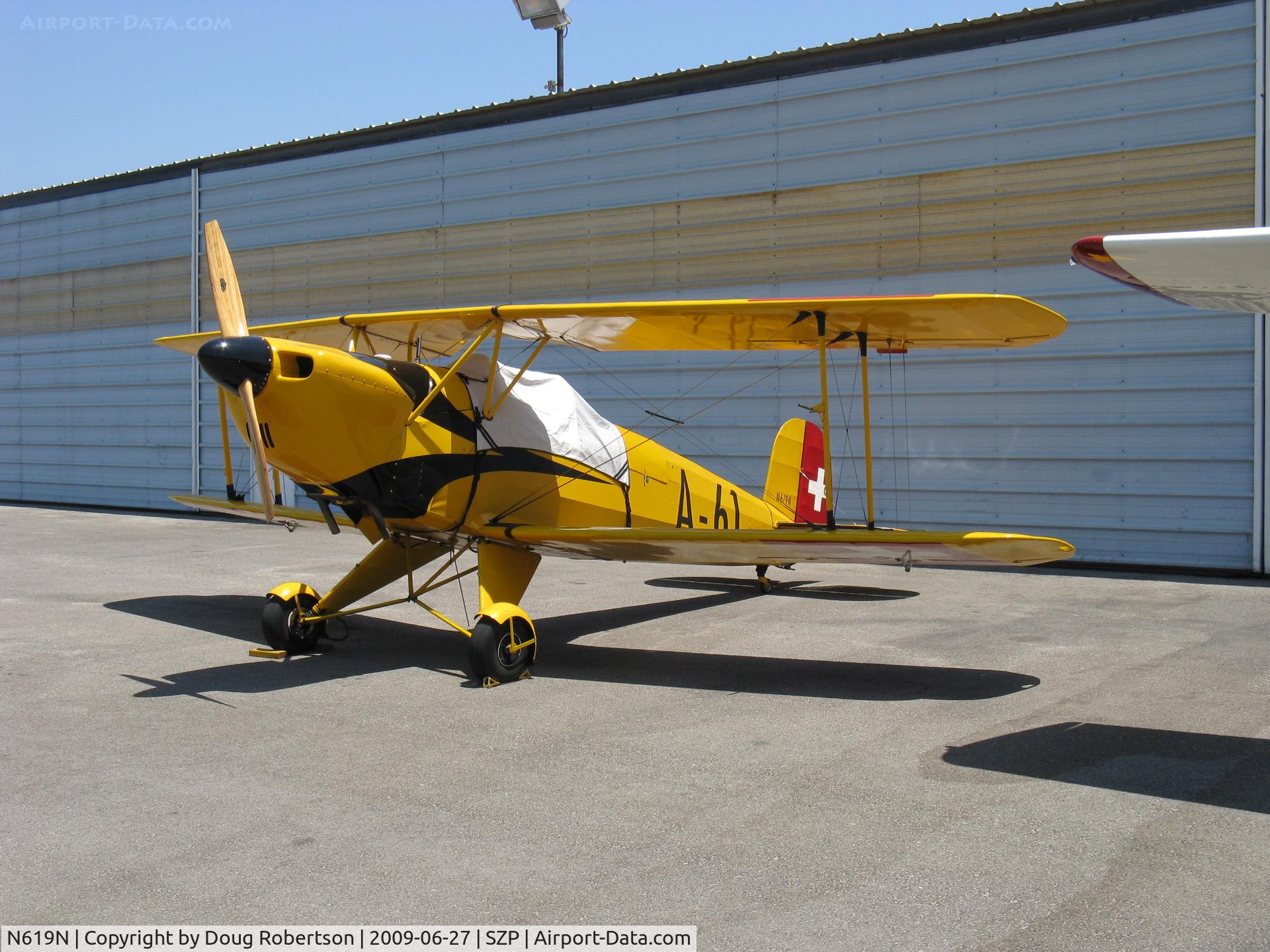 N619N, 1961 CASA 1-131E Jungmann C/N 2188, 1961 C.A.S.A. BU 1.131E Bucker Jungmann