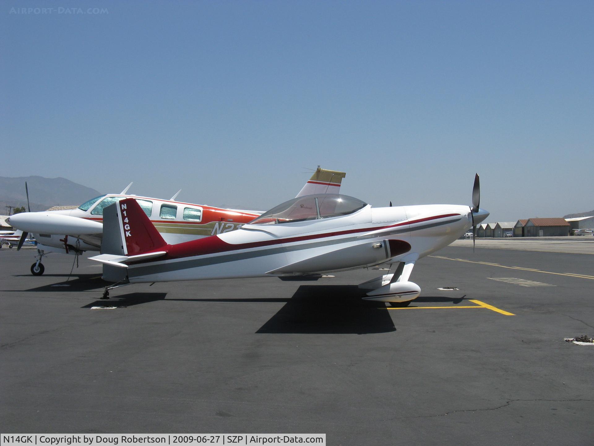 N14GK, 1993 Vans RV-4 C/N 580, 1993 Kruggel VAN's RV-4, Lycoming AEIO-360