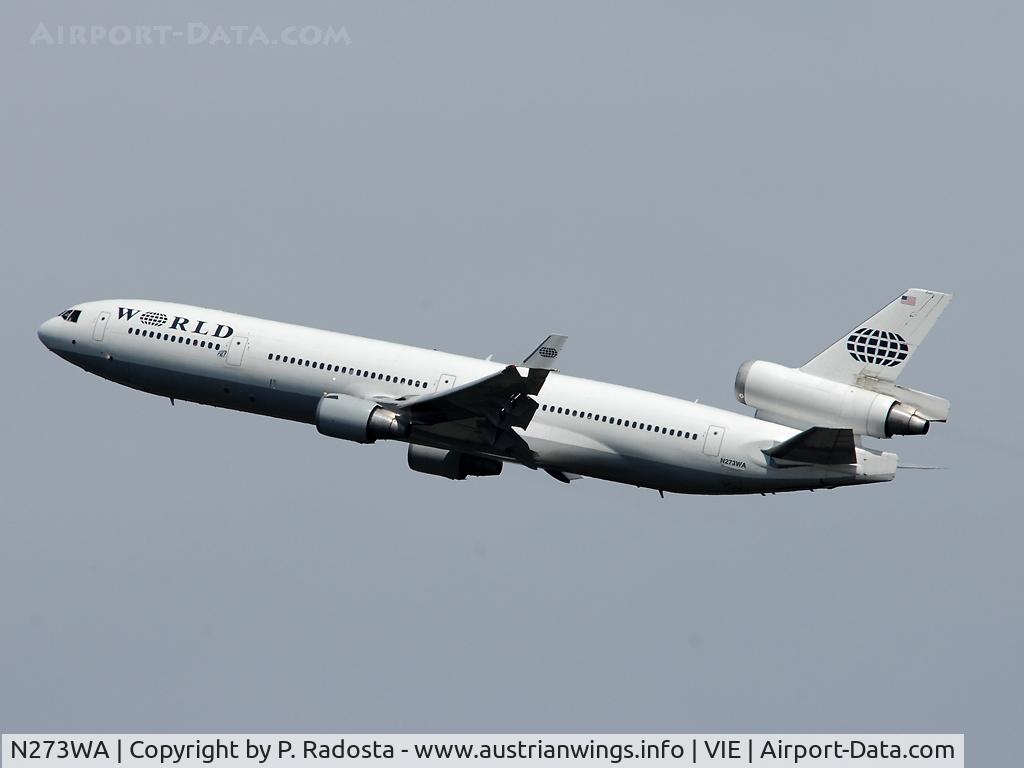 N273WA, 1993 McDonnell Douglas MD-11 C/N 48519, Very rare visitor in Vienna
