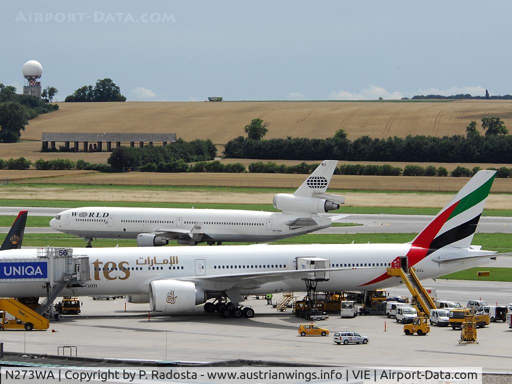 N273WA, 1993 McDonnell Douglas MD-11 C/N 48519, Very rare visitor in Vienna