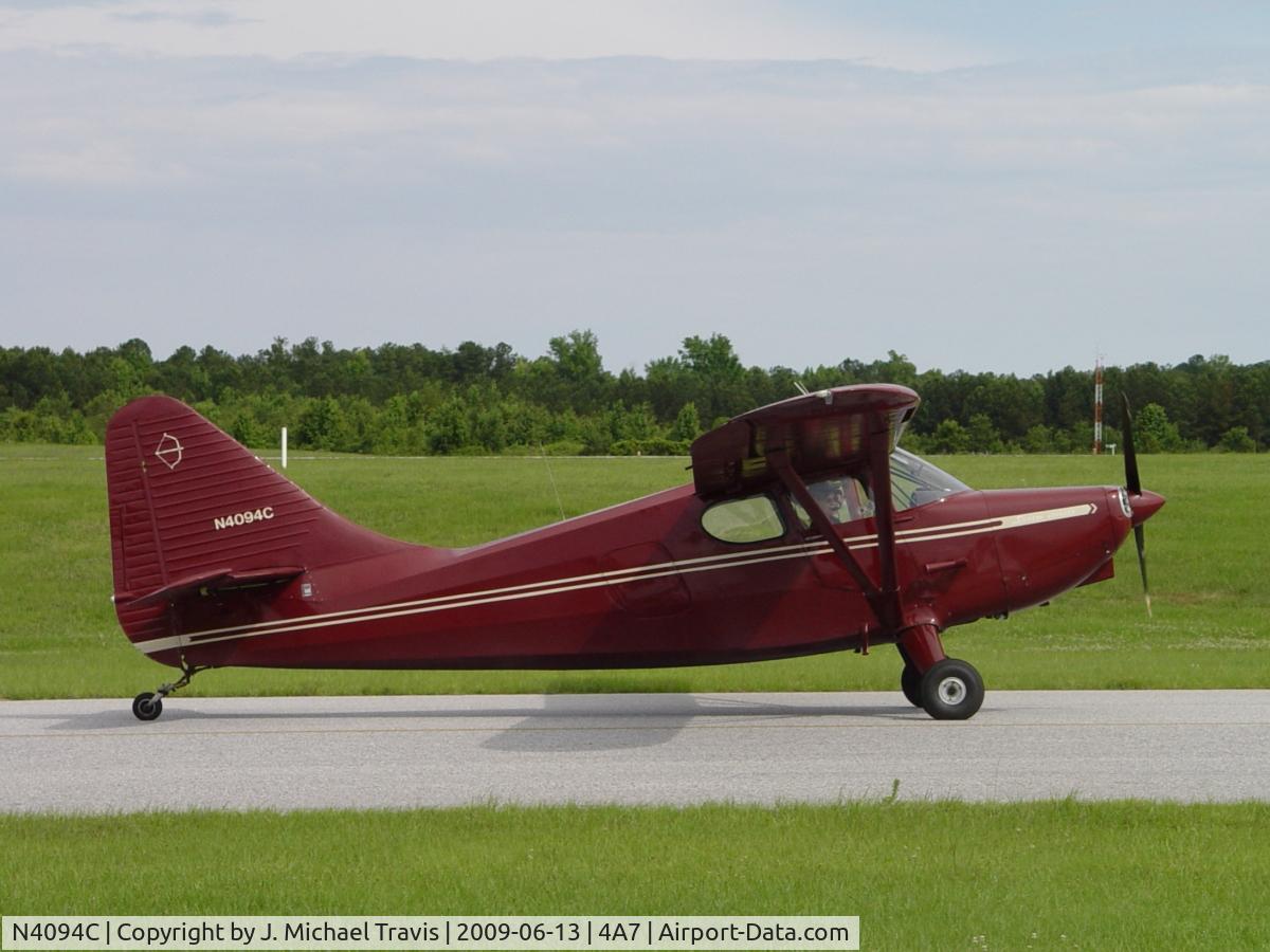 N4094C, 1949 Stinson 108-3 Voyager C/N 108-5094, 94C at 4A7