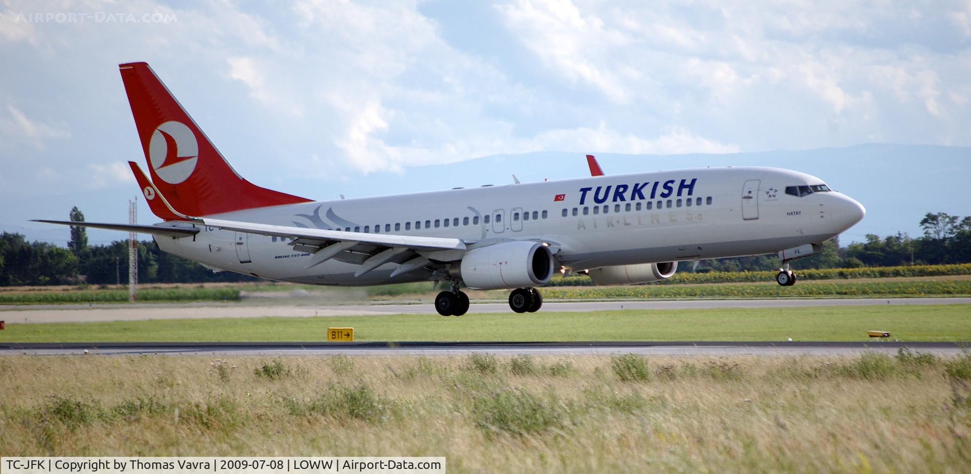 TC-JFK, 1999 Boeing 737-8F2 C/N 29773, Turkish Airlines Boeing 737-8F2 REG: TC-JFK