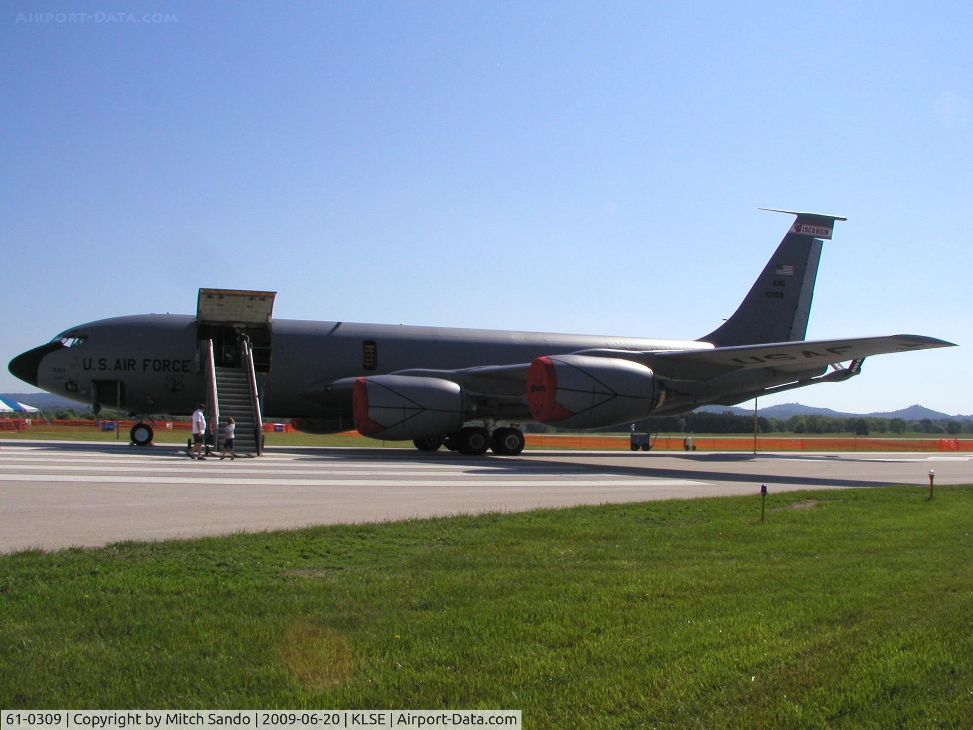 61-0309, 1961 Boeing KC-135R Stratotanker C/N 18216, Deke Slayton Airfest 2009.