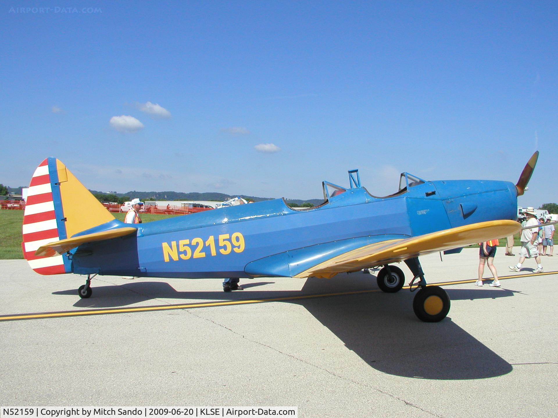 N52159, 1943 Fairchild M-62A C/N T43-5995, Deke Slayton Airfest 2009.