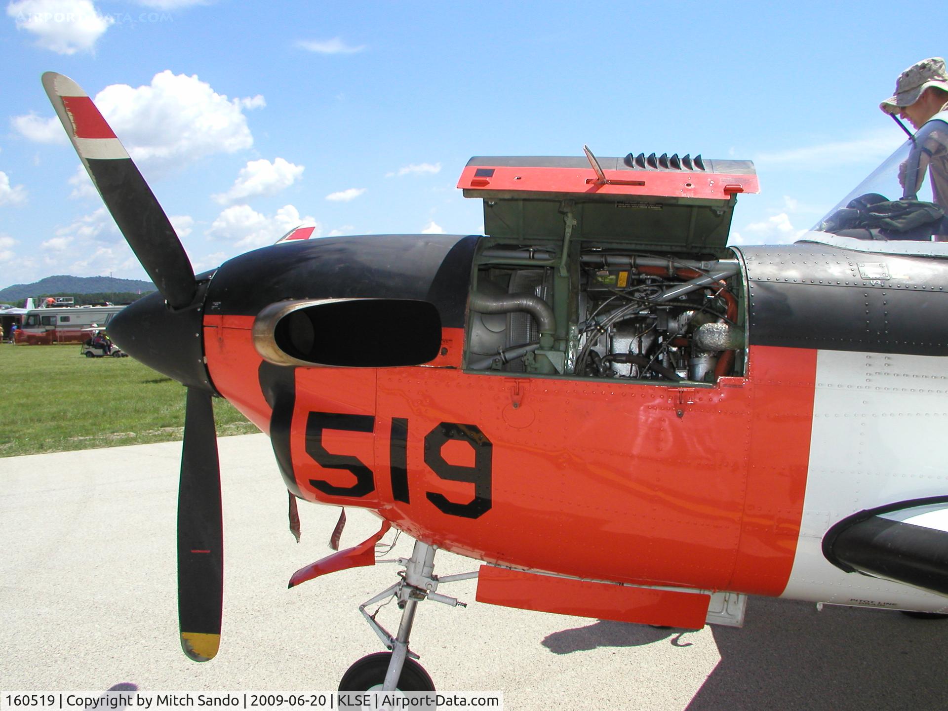 160519, Beech T-34C Turbo Mentor C/N GL-66, Deke Slayton Airfest 2009.