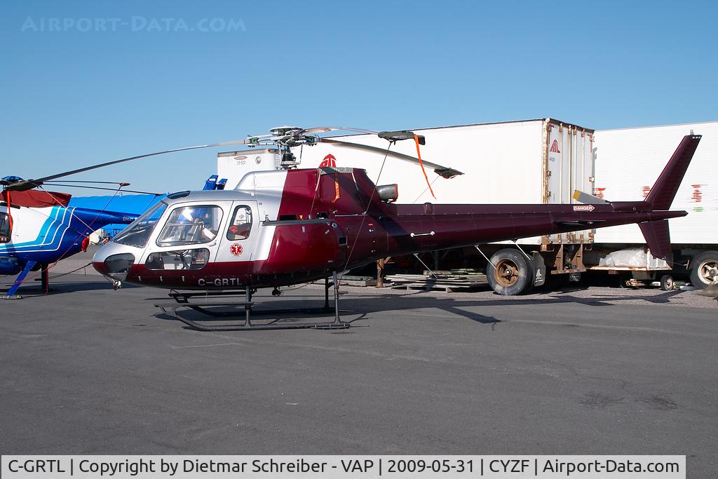C-GRTL, 1980 Aerospatiale AS-350BA Ecureuil C/N 1377, Great Slave Helicopters AS350