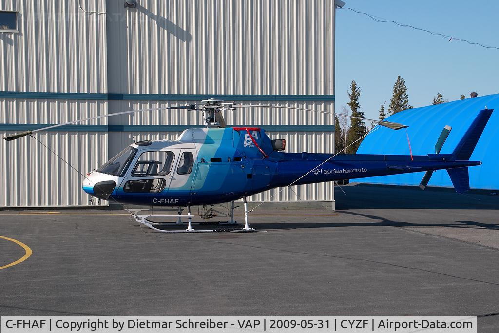 C-FHAF, 1982 Aerospatiale AS-350BA Écureuil C/N 1543, Great Slave Helicopters AS350