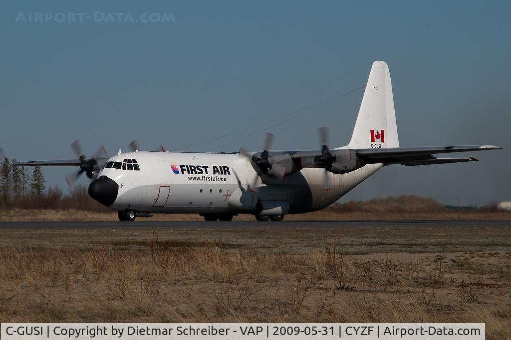 C-GUSI, 1975 Lockheed L-100-30 Hercules (L-382G) C/N 382-4600, First Air Lockheed Hercules