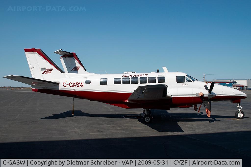 C-GASW, 1968 Beech 99 C/N U-39, Arctic Sunwest Beech 99