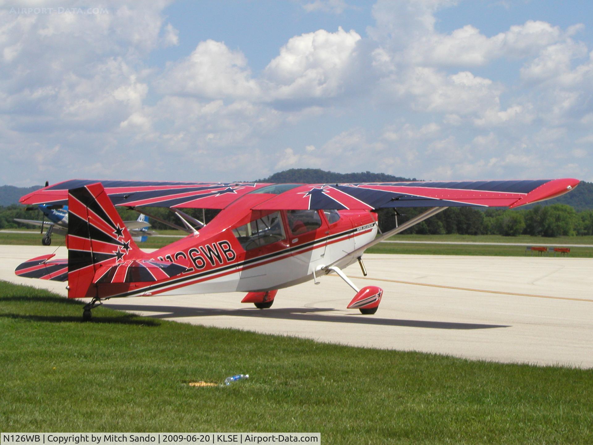 N126WB, 2005 American Champion 8KCAB Super Decathlon C/N 983-2005, Deke Slayton Airfest 2009.