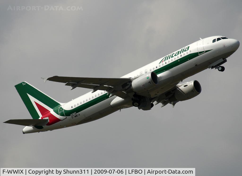 F-WWIX, 2009 Airbus A320-216 C/N 3978, C/n 3978 - To be EI-DTJ