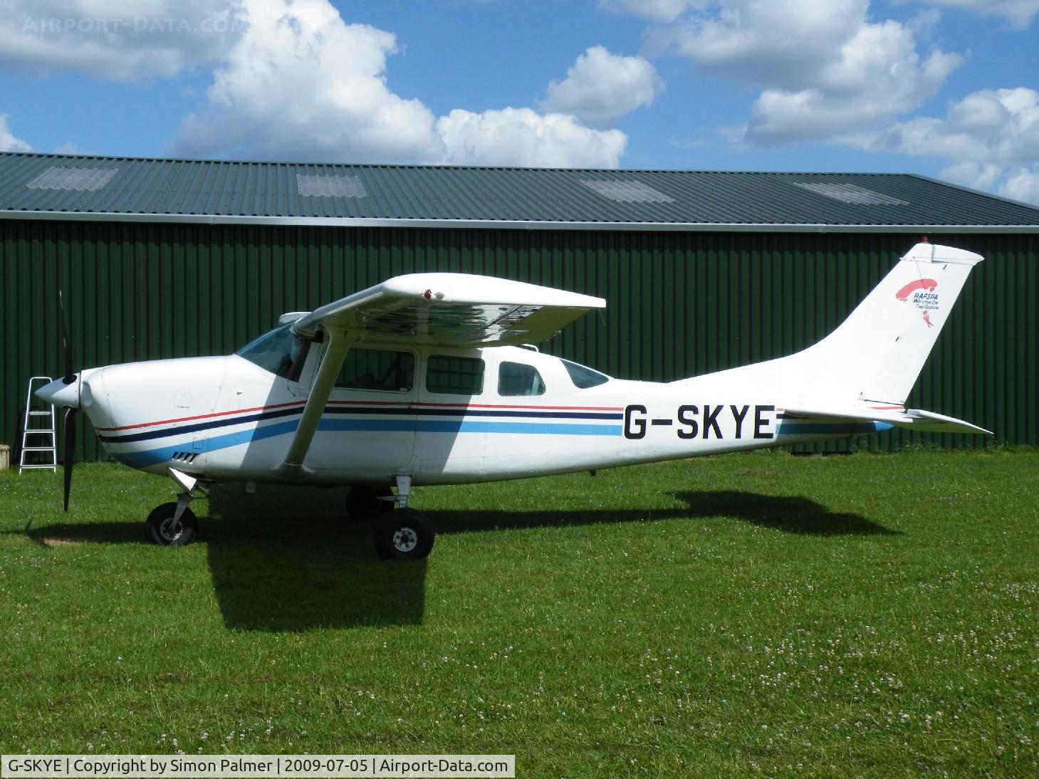 G-SKYE, 1978 Cessna TU206G Turbo Stationair Turbo Stationair C/N U206-04568, Cessna TU206 at Hinton-in-the-Hedges