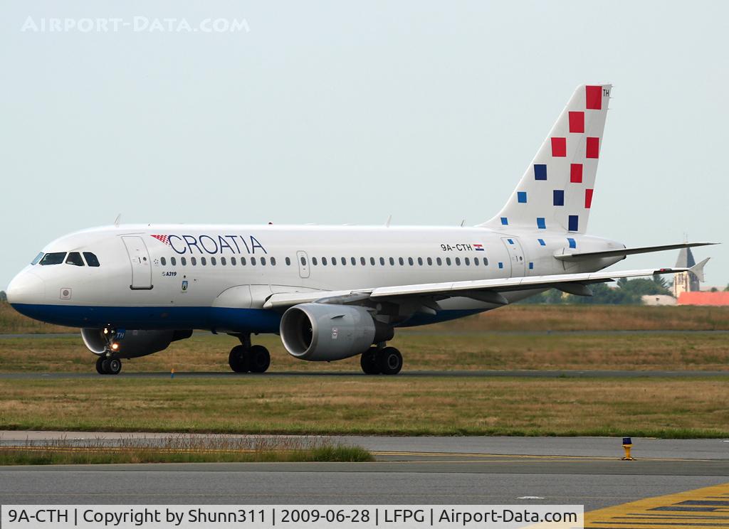 9A-CTH, 1998 Airbus A319-112 C/N 833, Taxiing for departure...