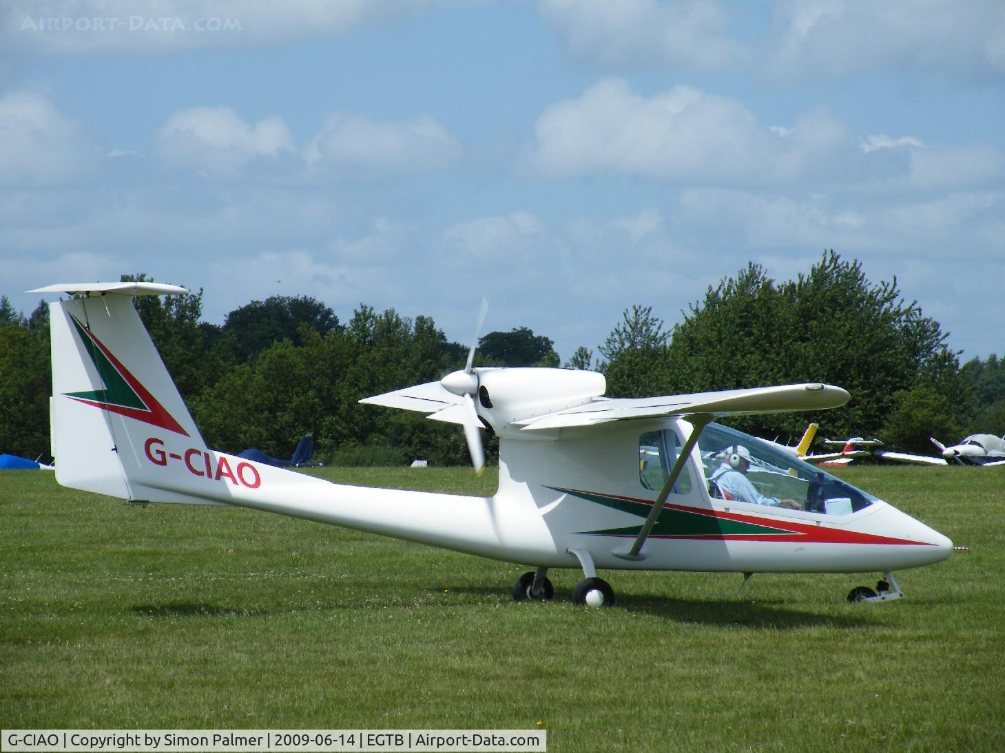G-CIAO, 1998 Iniziative Industriali Italiane Sky Arrow 650T C/N PFA 298-13095, Unusual design, Sky Arrow