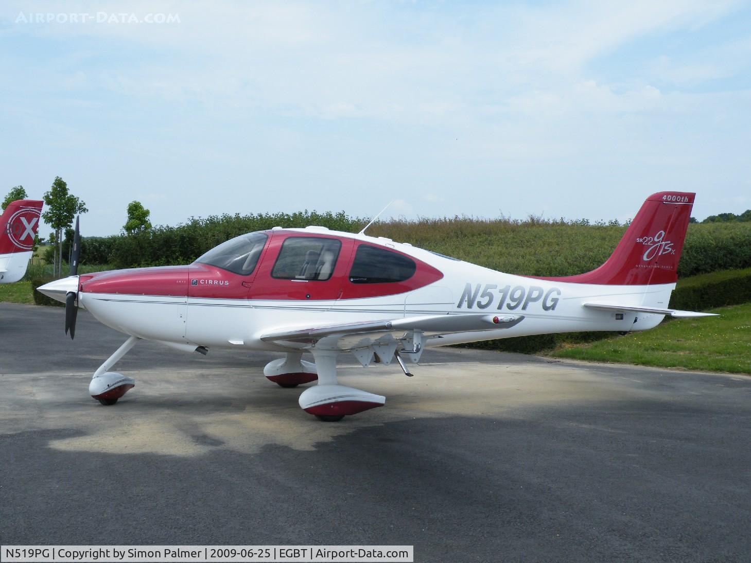 N519PG, 2008 Cirrus SR22 G3 GTSX Perspective C/N 2992, SR22 at Cirrus city