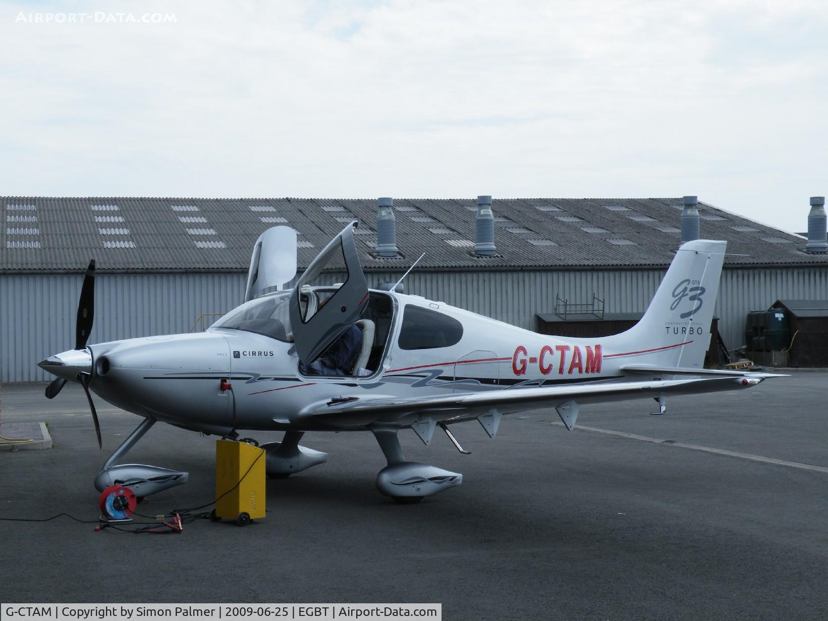 G-CTAM, 2007 Cirrus SR22 G3 GTS Turbo C/N 2740, New Cirrus at Turweston
