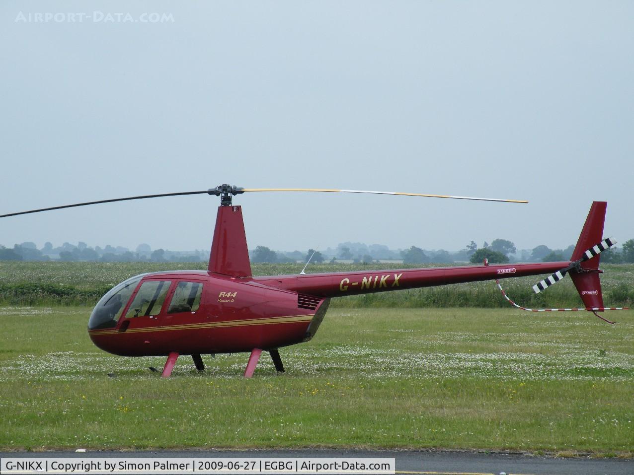 G-NIKX, 2008 Robinson R44 Raven II C/N 12306, Robinson R44