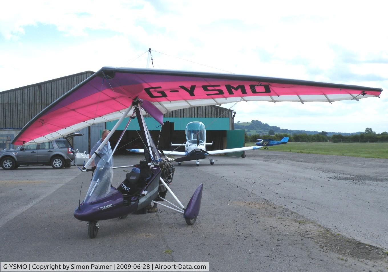 G-YSMO, 2004 Mainair Pegasus Quik C/N 8049, Quik microlight at Long Marston
