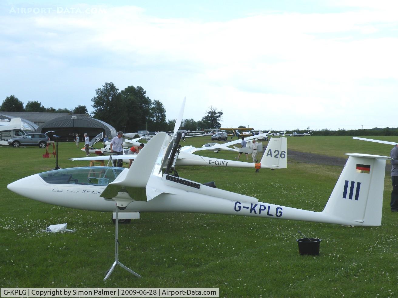 G-KPLG, Schempp-Hirth Ventus 2cxM C/N 163, Ventus 2 at Bidford