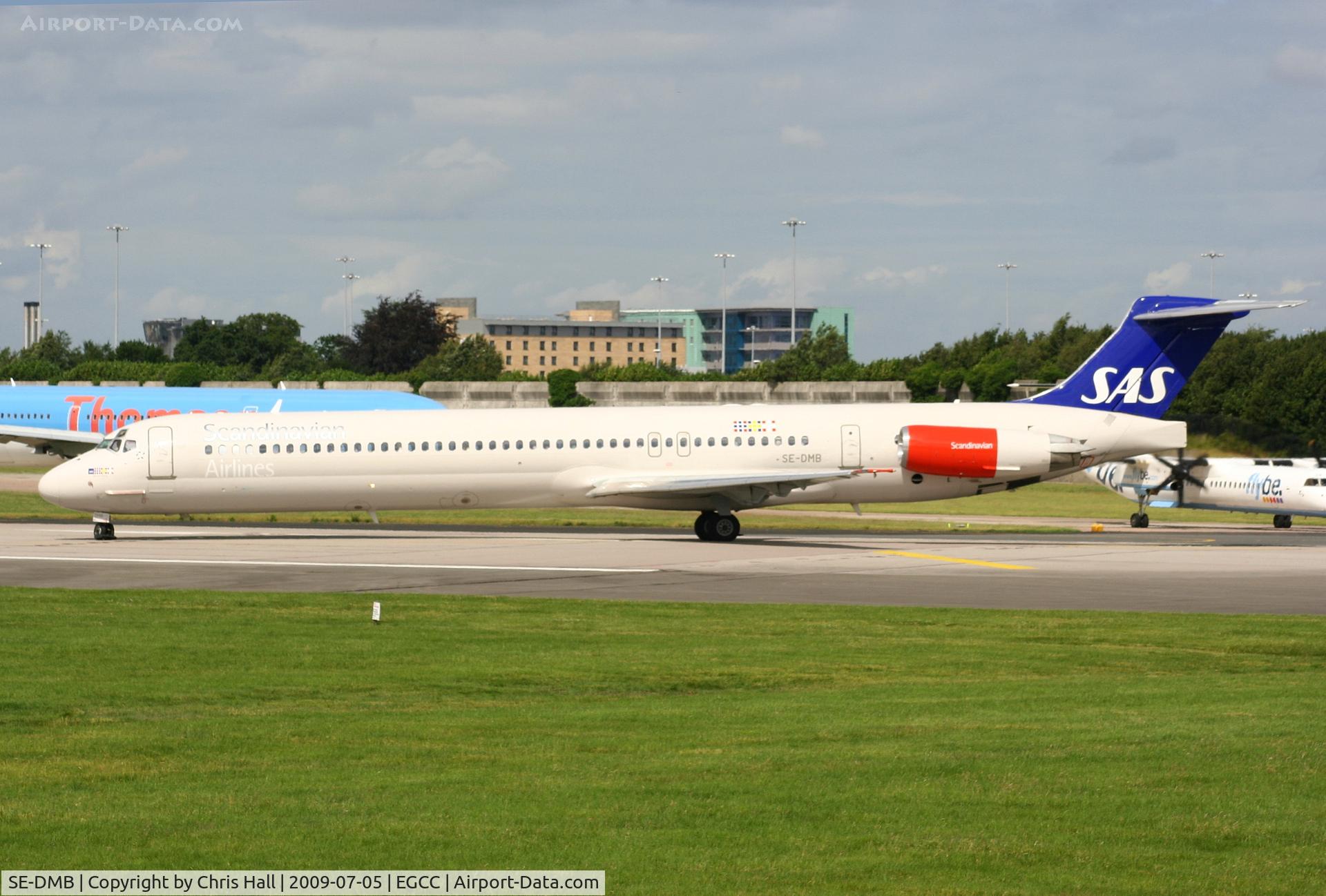 SE-DMB, 1991 McDonnell Douglas MD-81 (DC-9-81) C/N 53314, Scandinavian