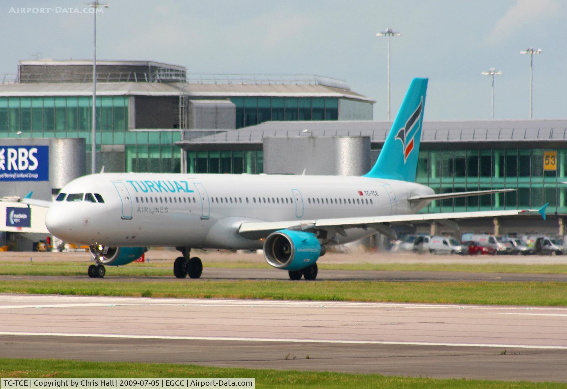TC-TCE, 1997 Airbus A321-211 C/N 666, Turkuaz Airlines Airbus A-321-211. previous ID: 6Y-JMD