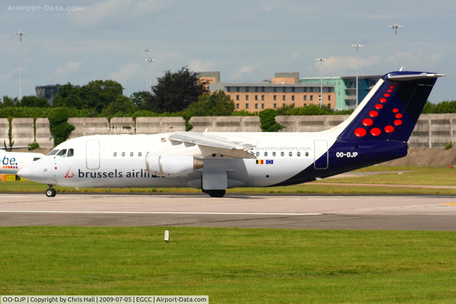 OO-DJP, 1996 British Aerospace Avro 146-RJ85 C/N E.2287, Brussels Airlines