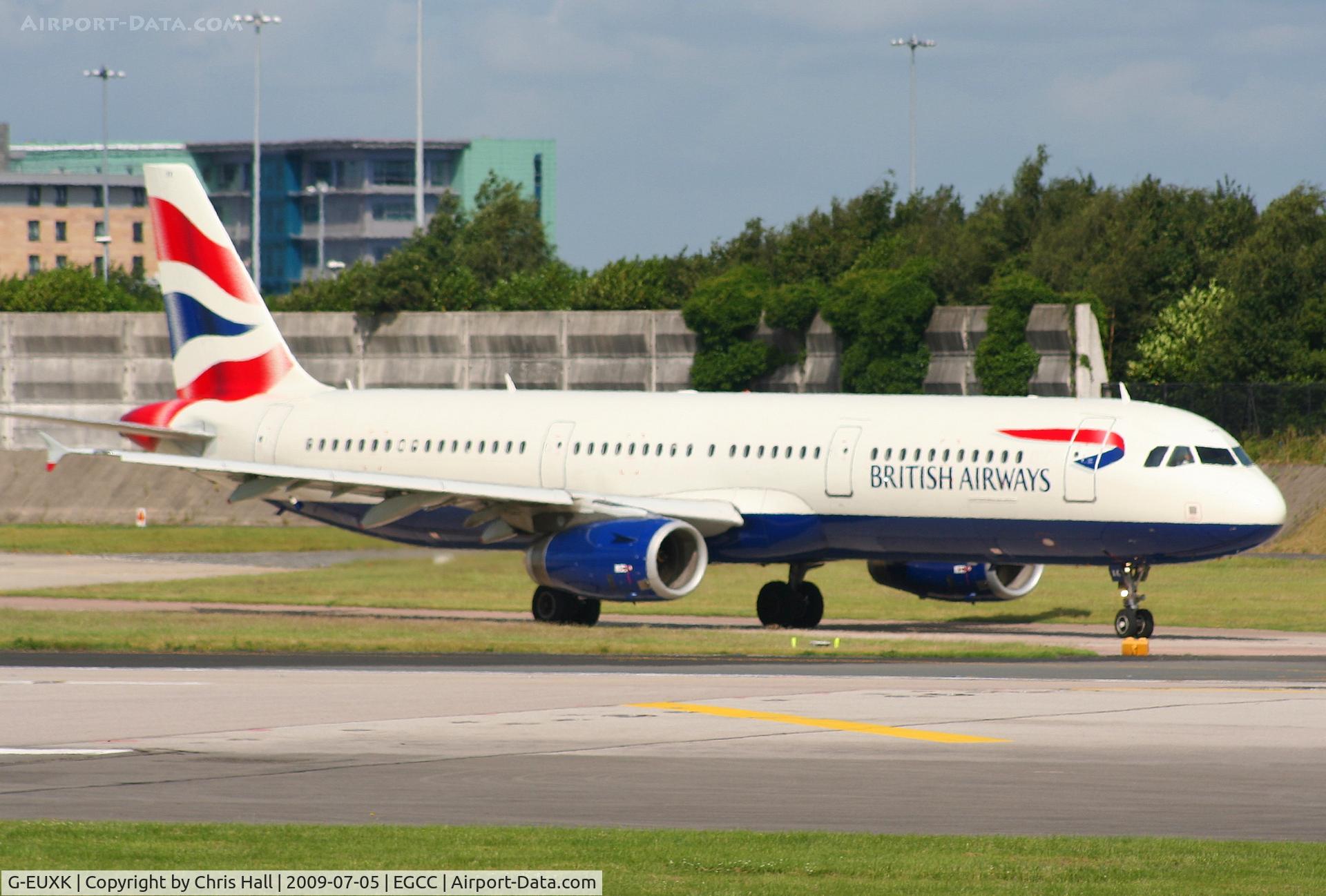 G-EUXK, 2007 Airbus A321-231 C/N 3235, British Airways