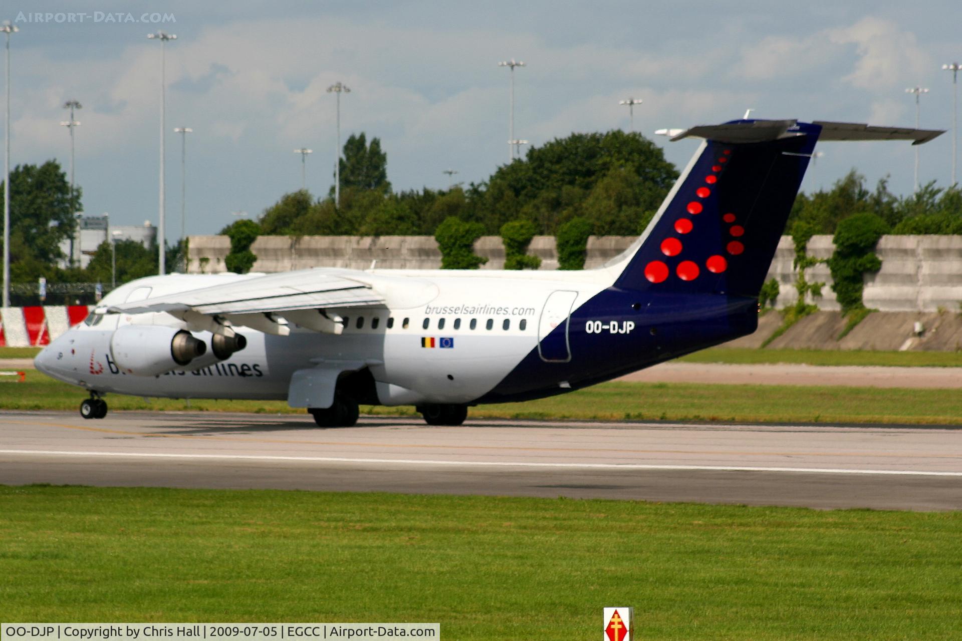OO-DJP, 1996 British Aerospace Avro 146-RJ85 C/N E.2287, Brussels Airlines