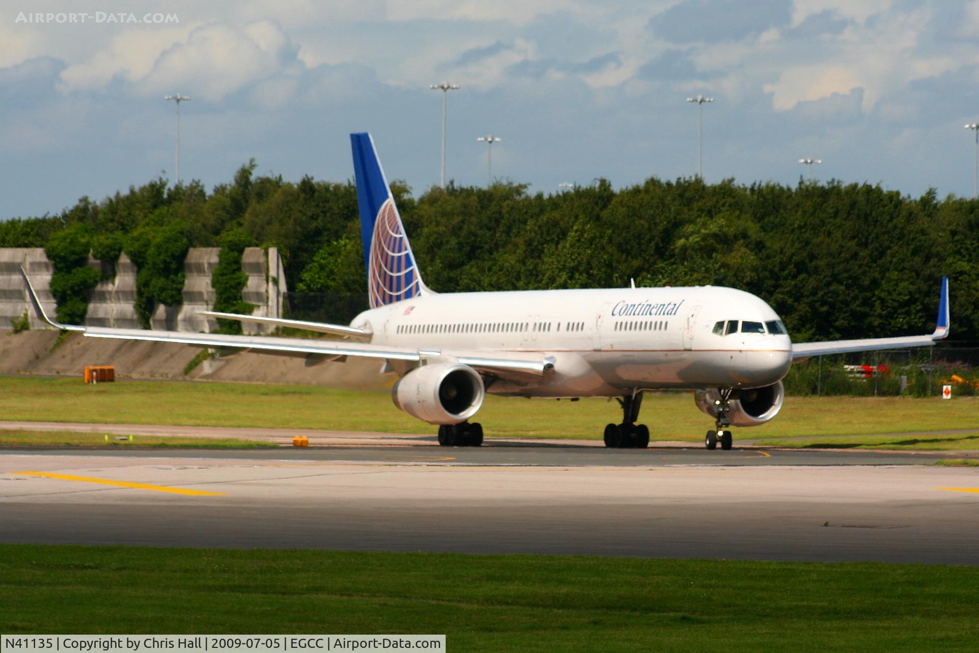 N41135, 1999 Boeing 757-224 C/N 29284, Continental