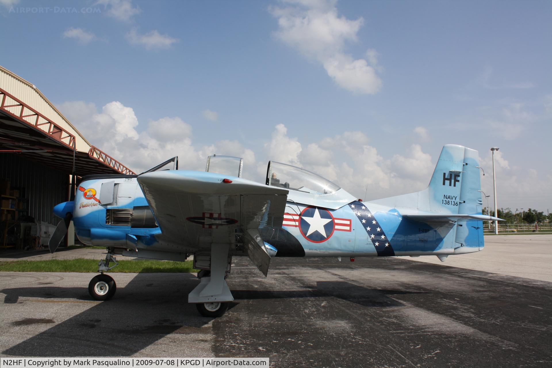 N2HF, 1954 North American T-28B Trojan C/N 200-207, North American T-28B