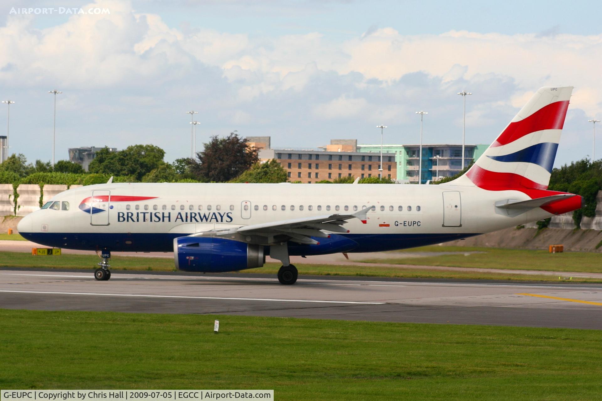 G-EUPC, 1999 Airbus A319-131 C/N 1118, British Airways